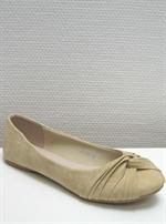 Flad sko, beige, 36-41
