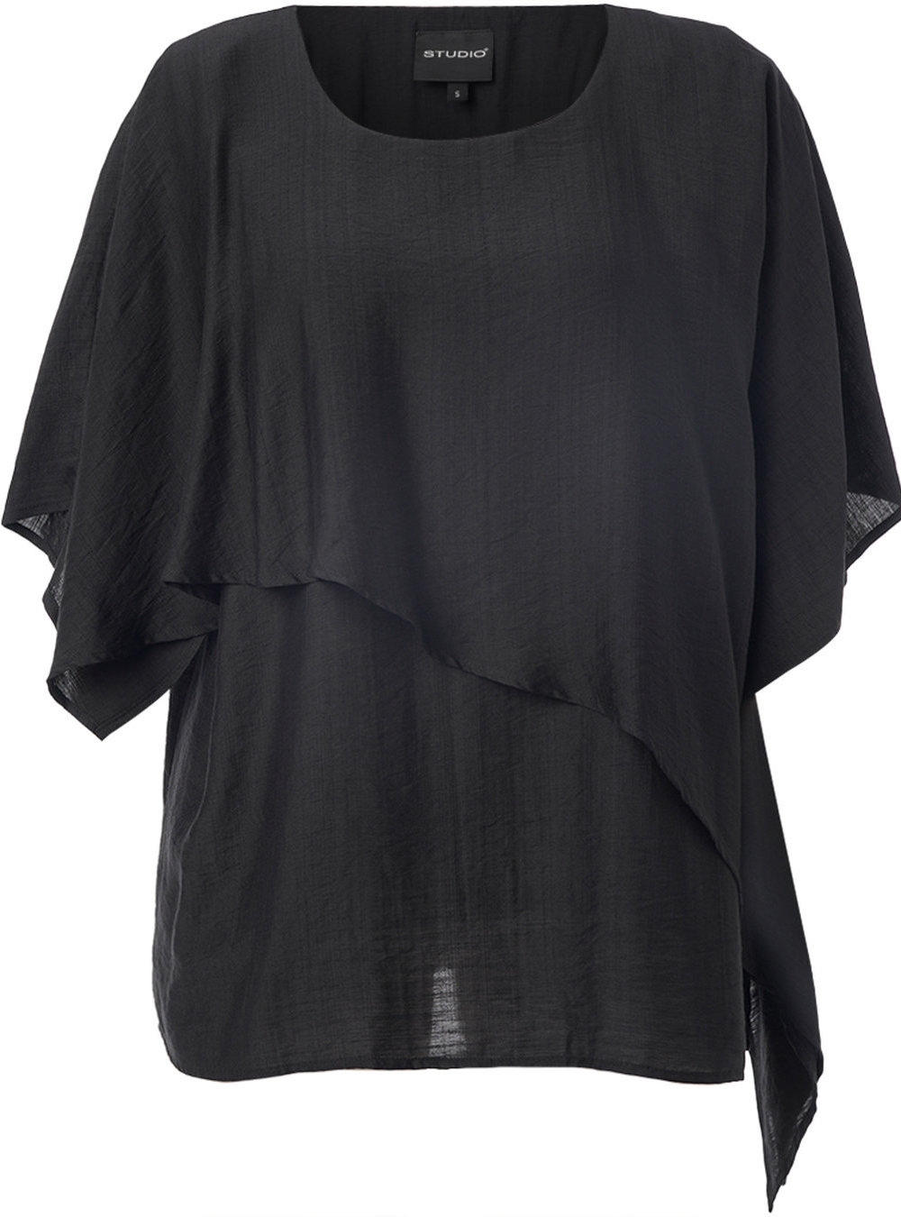 Studio - Athena Bluse, Sort