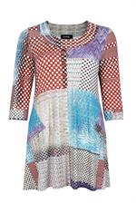 Kanok - Sandy Tunika med Patchwork